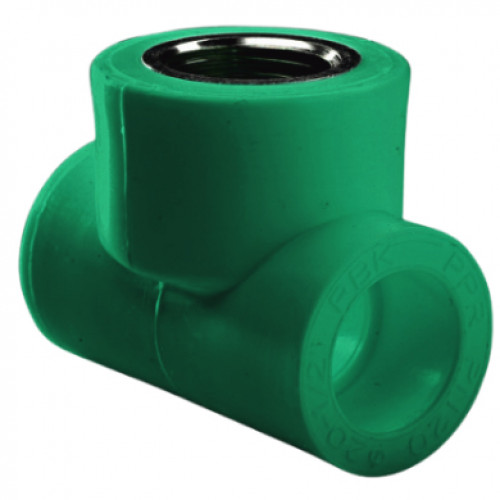 Тройник комбинированный ПП D32х1/2″х32 ВР Green